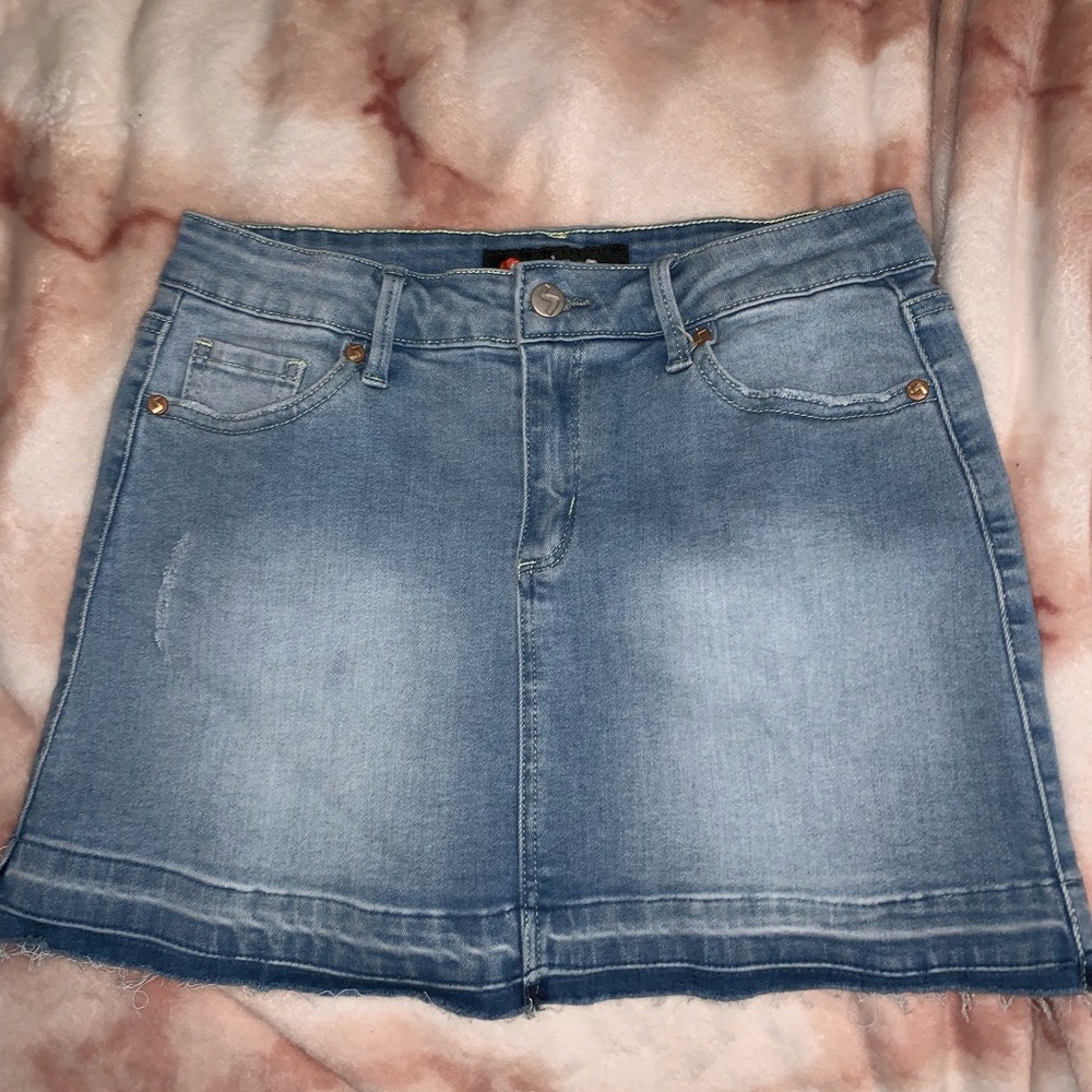 Jean skirt!